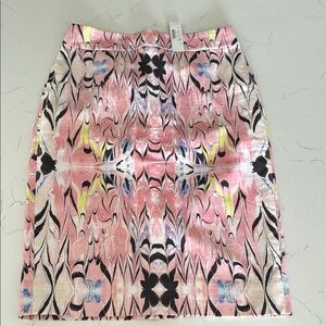 J. Crew Pink Patterned Women's Skirt
